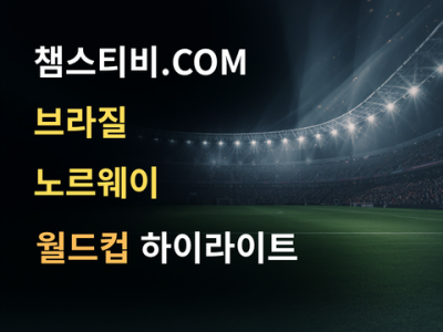 브라질 VS 노르웨이 1:2 월드컵 하이라이트